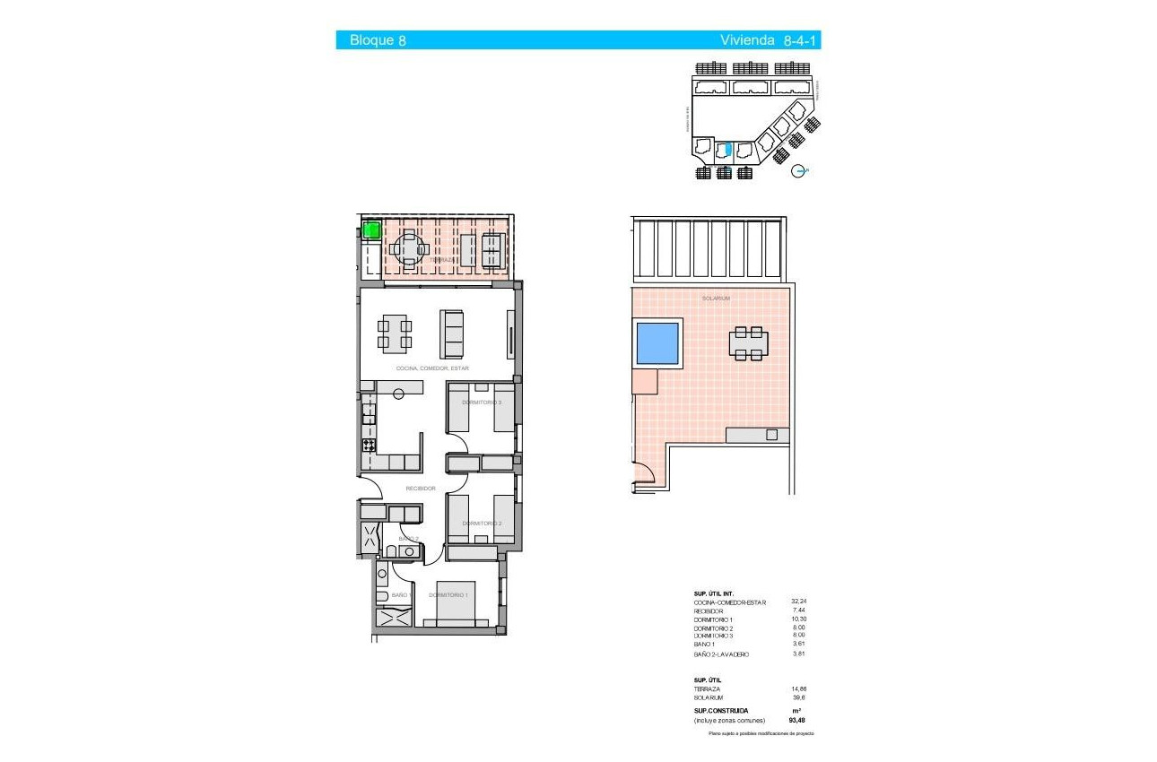 Short Term Rental - Penthouse -
Guardamar del Segura - El Raso