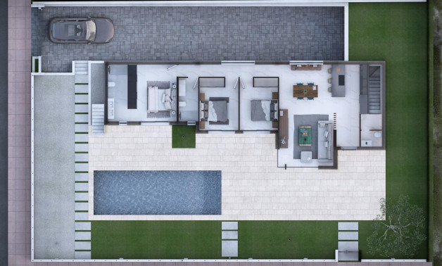 Краткосрочная аренда - Villa -
Ciudad Quesada - Doña Pepa