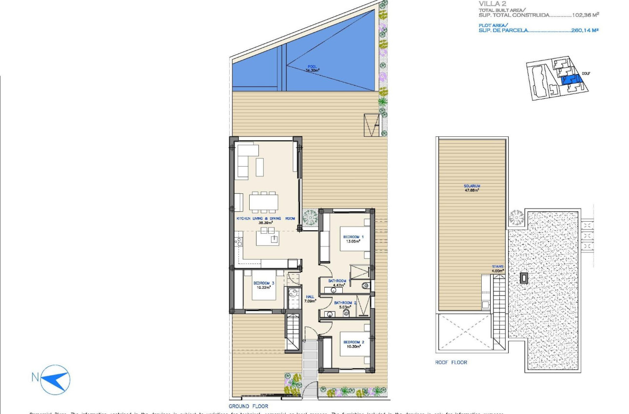 Short Term Rental - Villa -
Los Alcazares - Serena Golf