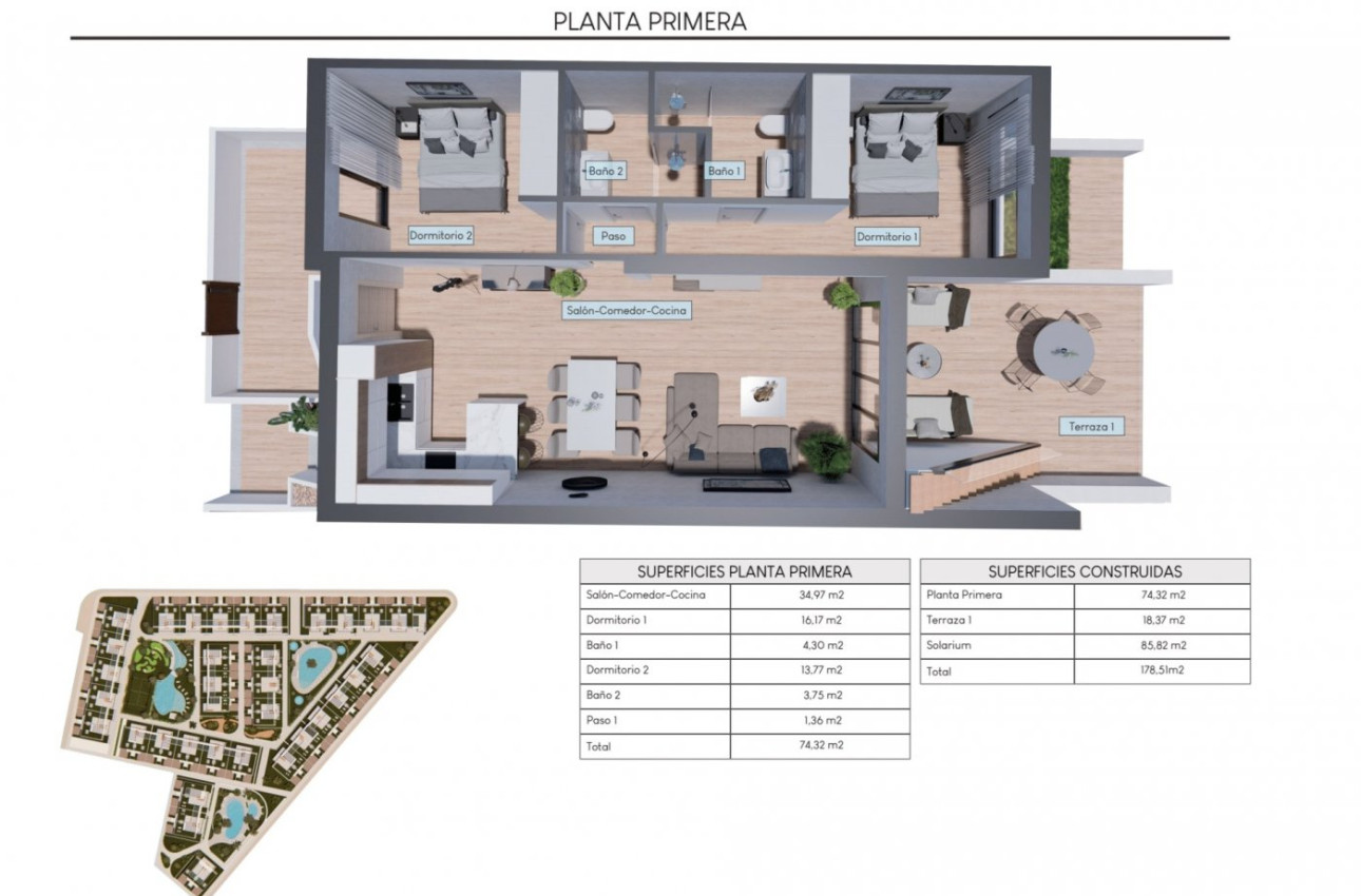 Short Term Rental - Bungalow -
Torrevieja - Los Balcones