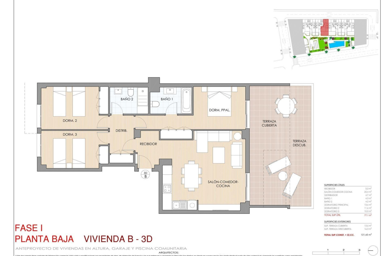 Краткосрочная аренда - Apartment -
Aguilas - Playa de Levante