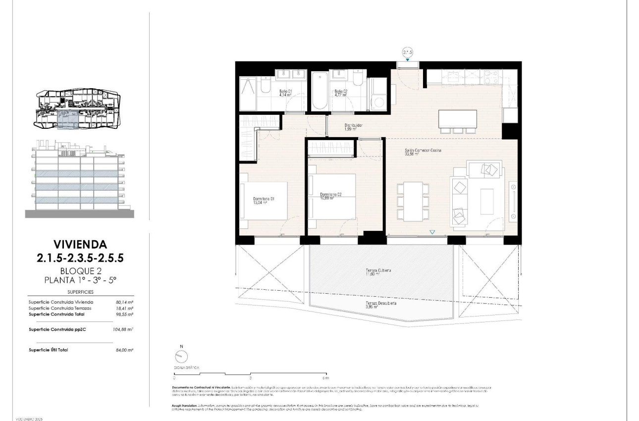 Short Term Rental - Apartment -
Villajoyosa - Playa del Torres