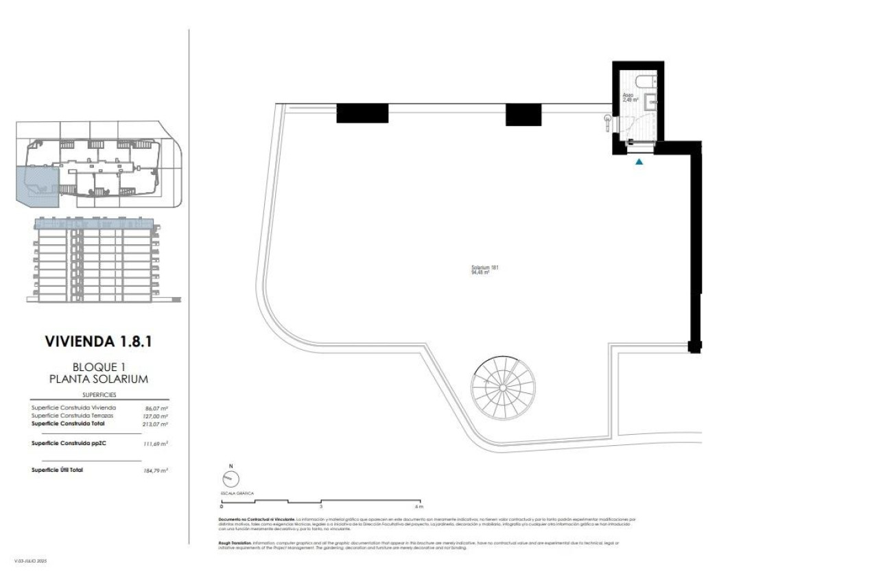 Short Term Rental - Penthouse -
Villajoyosa - Playa del Torres