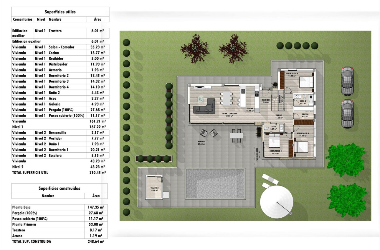 Краткосрочная аренда - Villa -
Aspe - Poligono 19