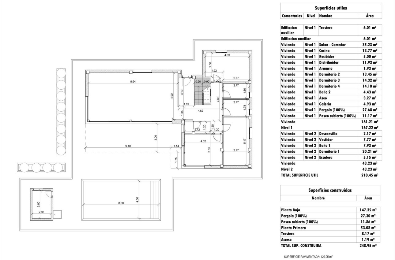 Краткосрочная аренда - Villa -
Aspe - Poligono 19