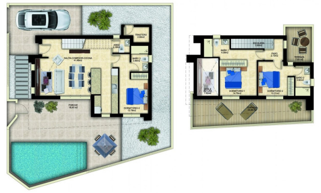 Alquiler a corto plazo - Villa -
Benijofar - Polideportivo