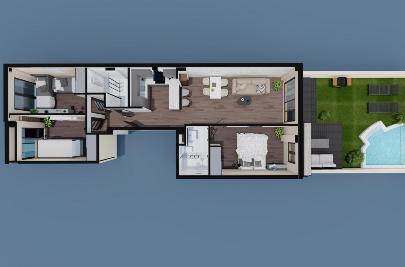 Alquiler a corto plazo - Apartment -
Pilar de la Horadada - pueblo