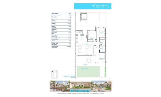 Short Term Rental - Apartment -
Pilar de la Horadada - Playa de las Higuericas