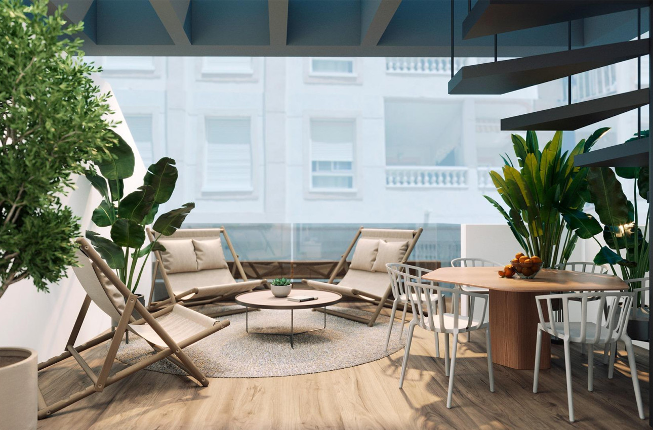 Short Term Rental - Penthouse -
Torrevieja - Playa de El Cura