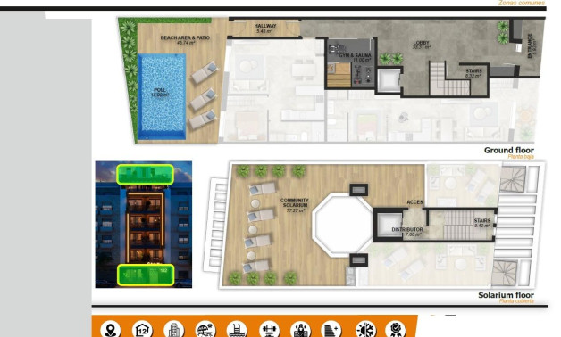 Short Term Rental - Penthouse -
Torrevieja - Playa de El Cura