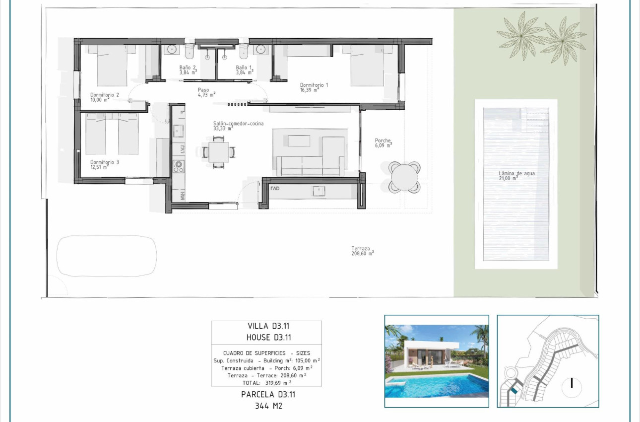 Short Term Rental - Villa -
Vera - Pueblo Salinas