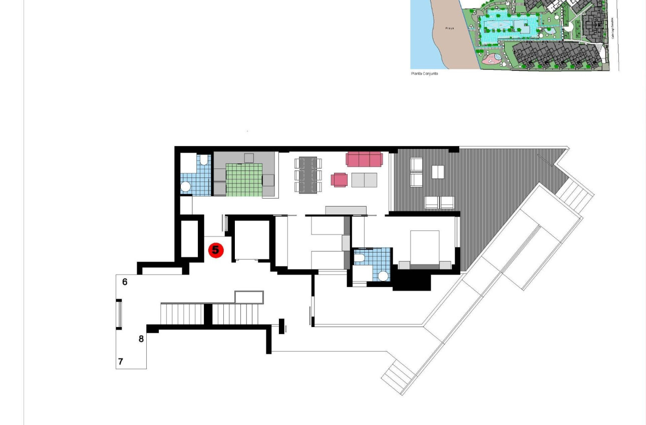 Short Term Rental - Apartment -
Denia - L´Estanyó (Marinas)