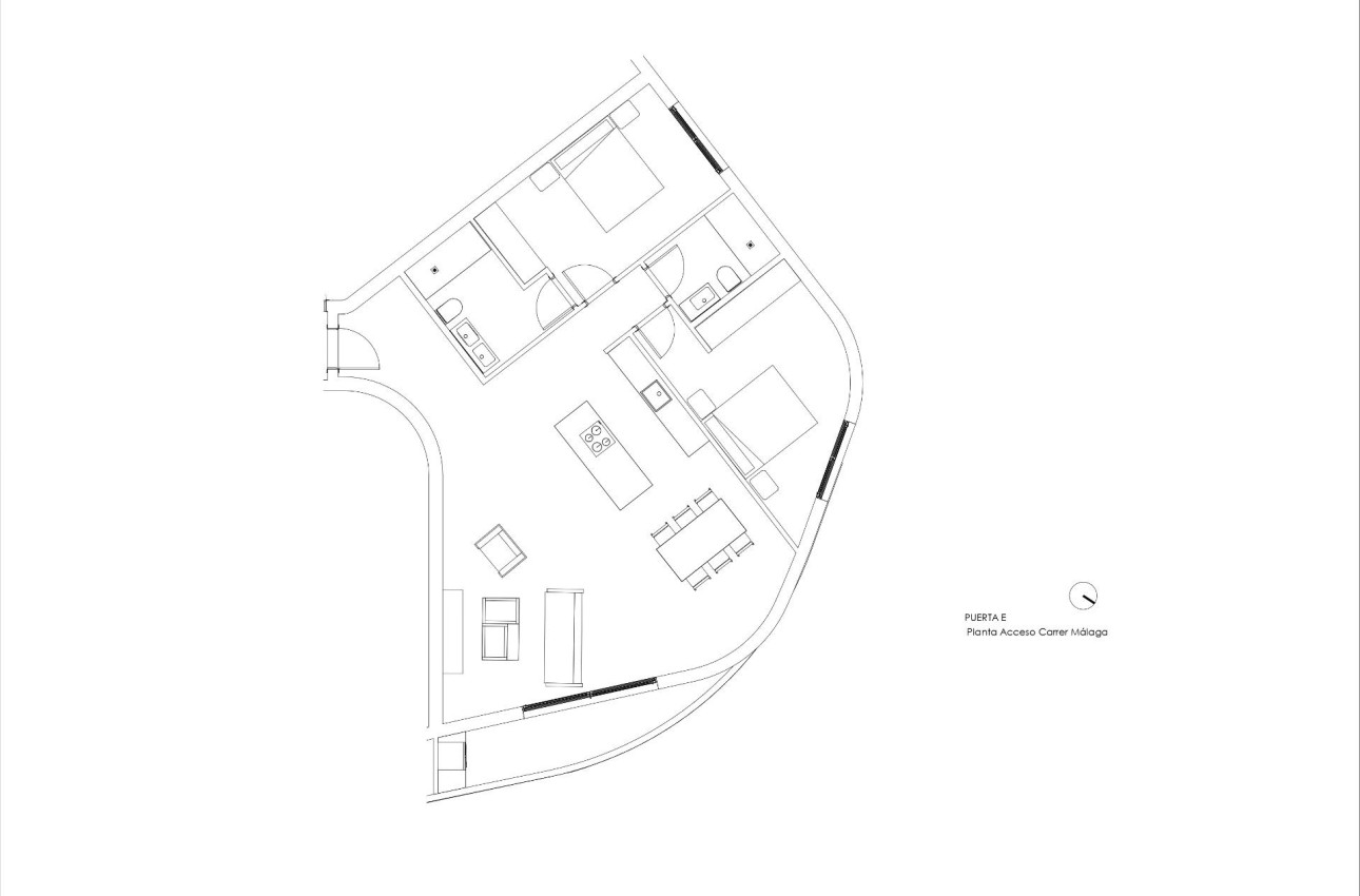 Краткосрочная аренда - Apartment -
Calpe - Arenal Bol