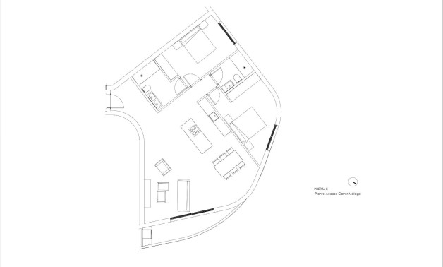 Краткосрочная аренда - Apartment -
Calpe - Arenal Bol