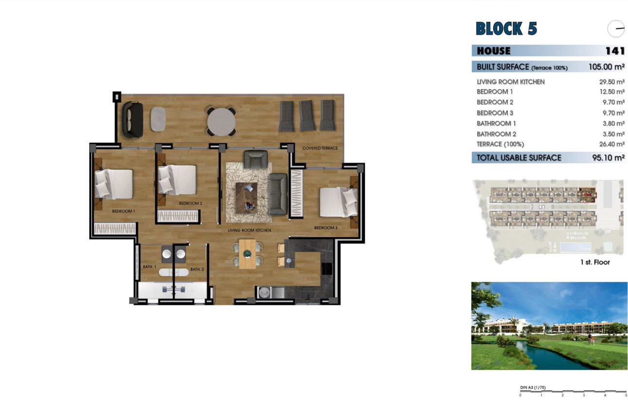 Short Term Rental - Apartment -
Los Alcazares - La Serena Golf