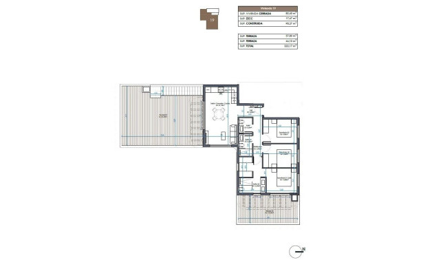 Short Term Rental - Penthouse -
Guardamar del Segura - Camino del Puerto