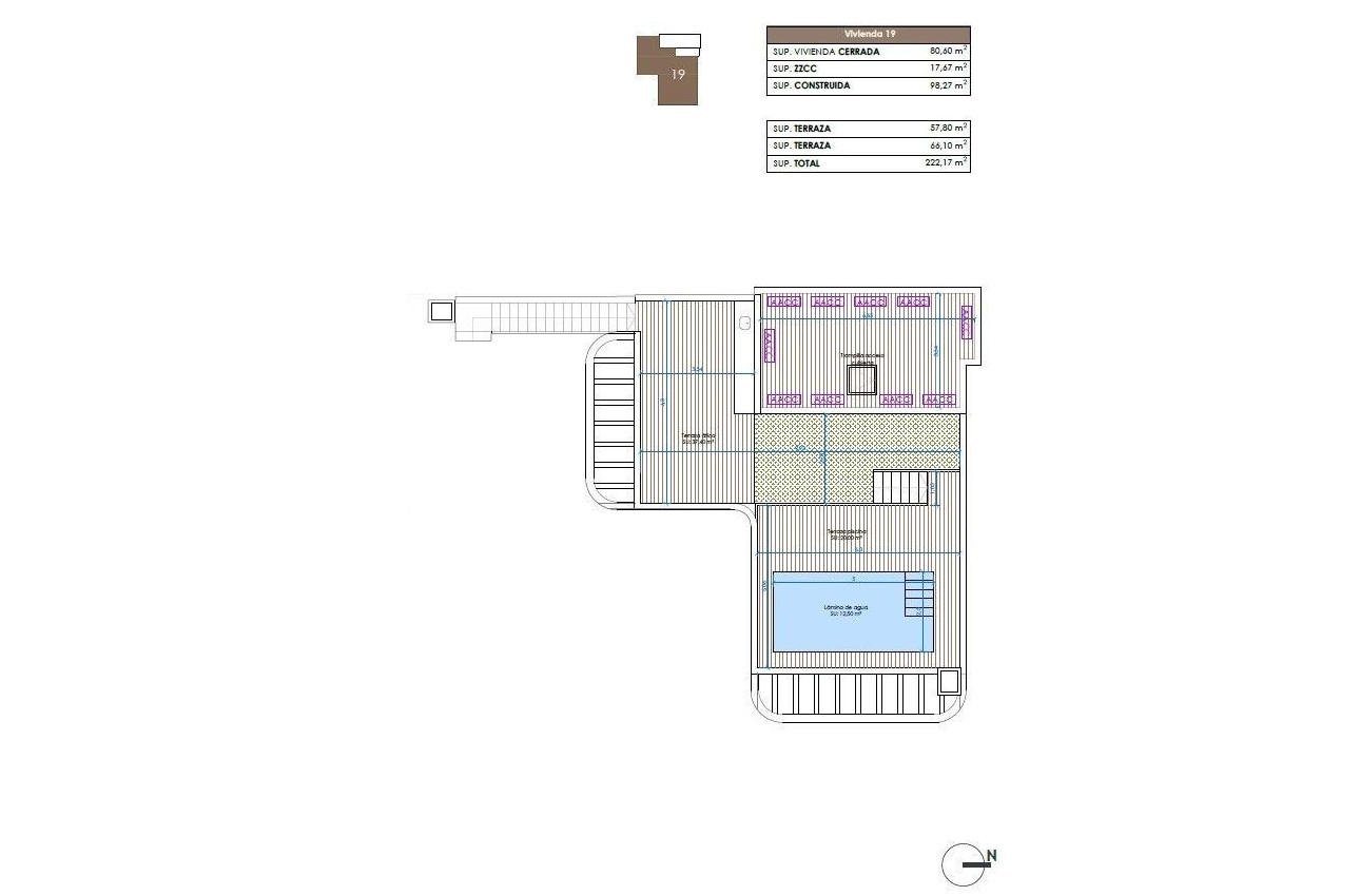 Short Term Rental - Penthouse -
Guardamar del Segura - Camino del Puerto