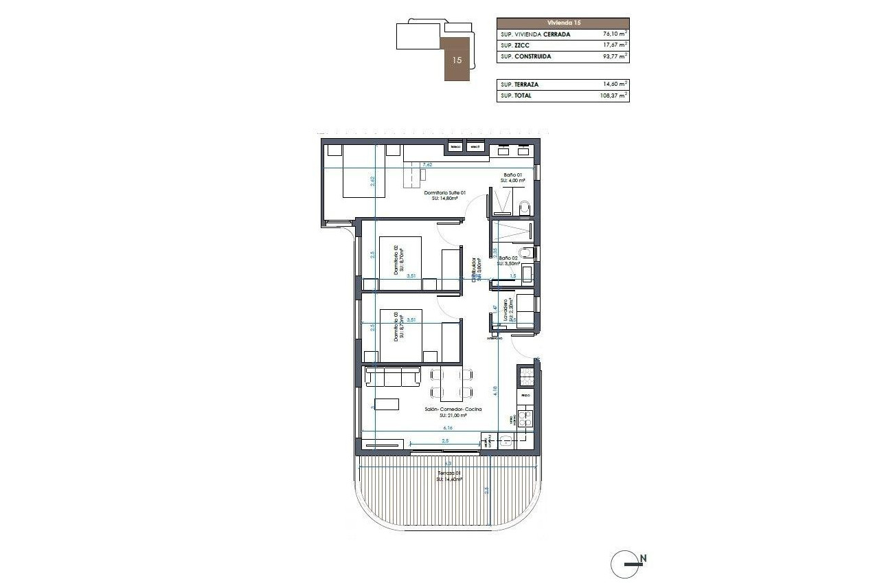 Short Term Rental - Apartment -
Guardamar del Segura - Camino del Puerto