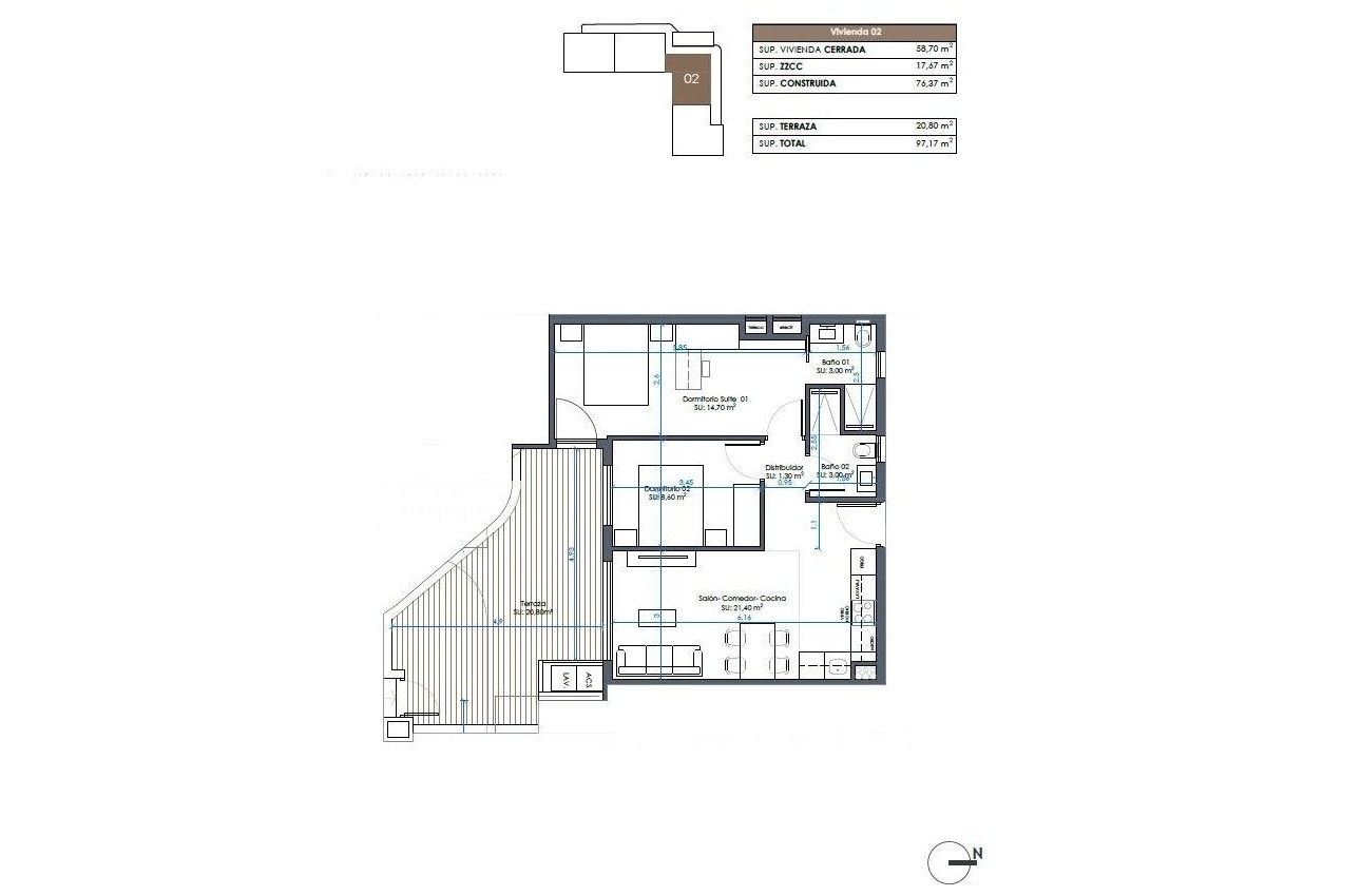 Short Term Rental - Apartment -
Guardamar del Segura - Camino del Puerto