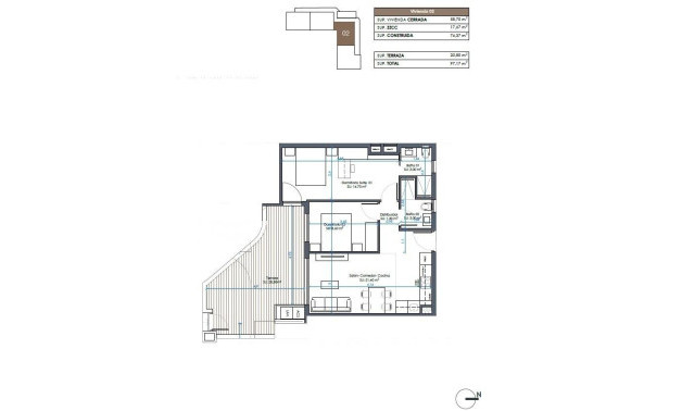 Short Term Rental - Apartment -
Guardamar del Segura - Camino del Puerto