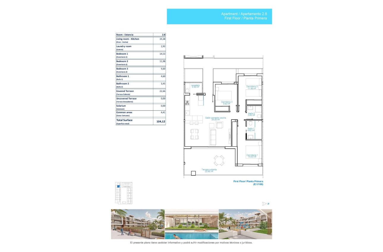 Short Term Rental - Apartment -
Pilar de la Horadada - Playa de las Higuericas