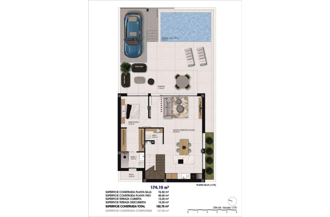 Alquiler a corto plazo - Quad House -
Dolores - 03150
