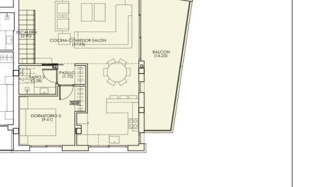 Short Term Rental - Penthouse -
Torrevieja - Playa del Cura