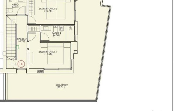 Short Term Rental - Penthouse -
Torrevieja - Playa del Cura