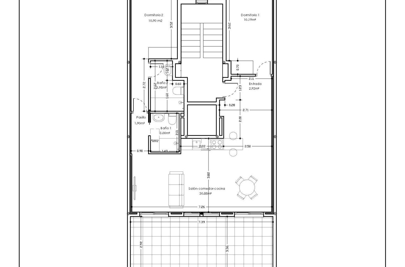 Short Term Rental - Penthouse -
Alicante - Centro