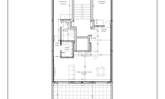 Short Term Rental - Penthouse -
Alicante - Centro
