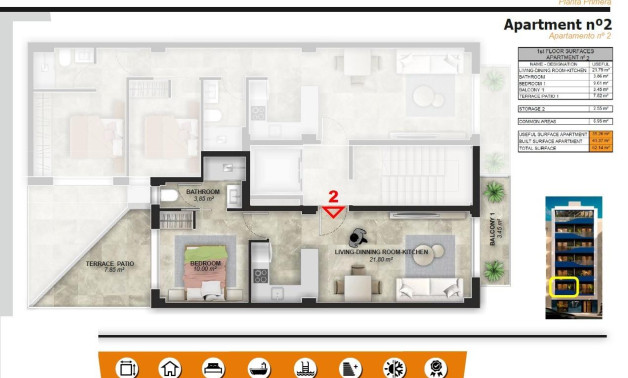 Short Term Rental - Apartment -
Torrevieja - Playa del Acequión