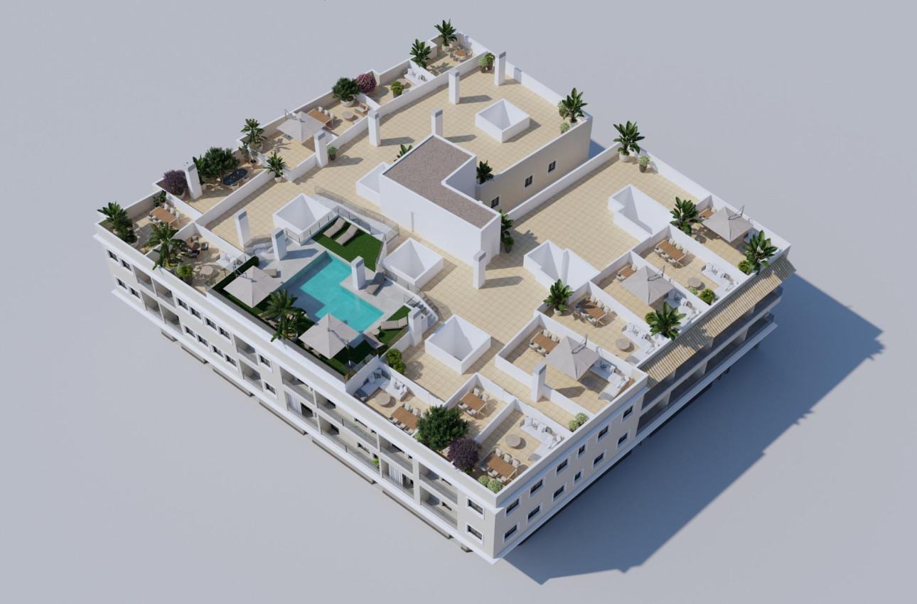 Short Term Rental - Apartment -
Algorfa - Pueblo