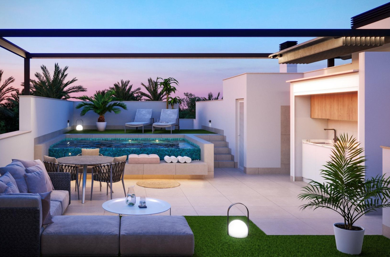 Short Term Rental - Bungalow -
Pilar de la Horadada - parques de Andromeda