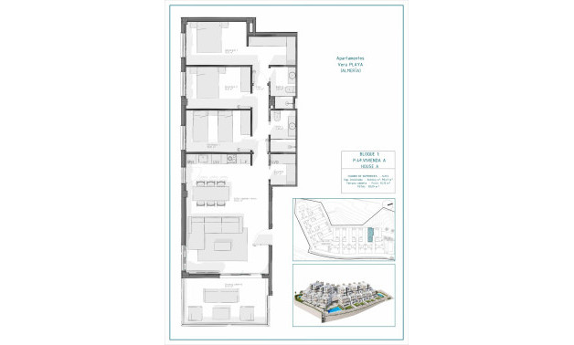 Alquiler a corto plazo - Apartment -
Vera - Pueblo Salinas