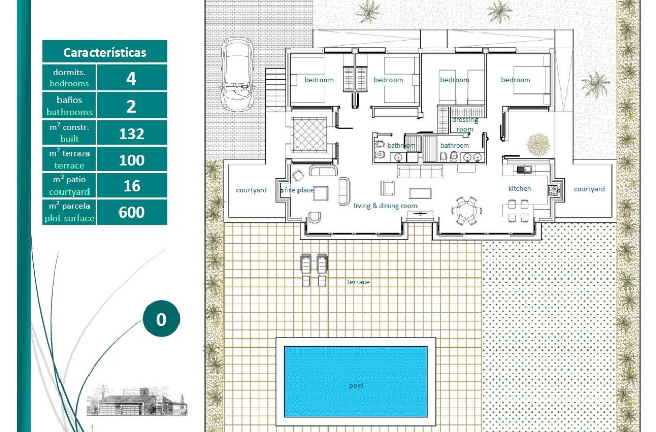 Alquiler a corto plazo - Villa -
Sucina - Peraleja Golf
