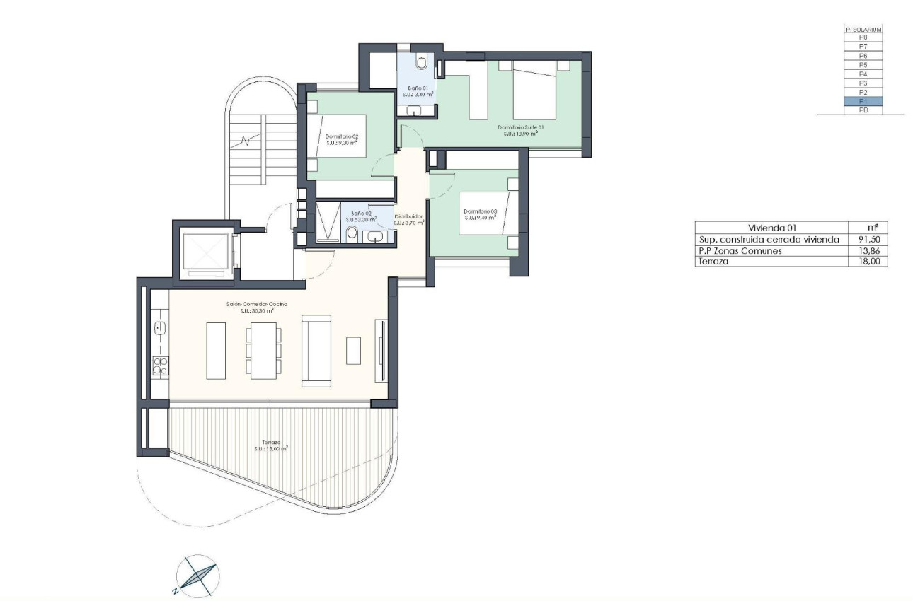 Short Term Rental - Apartment -
Guardamar del Segura - Avenida del Puerto