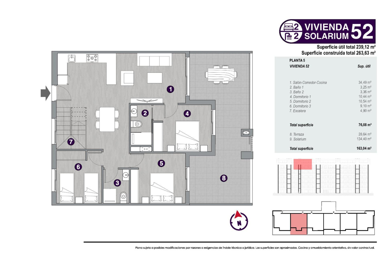 Short Term Rental - Penthouse -
Torrevieja - Torreblanca