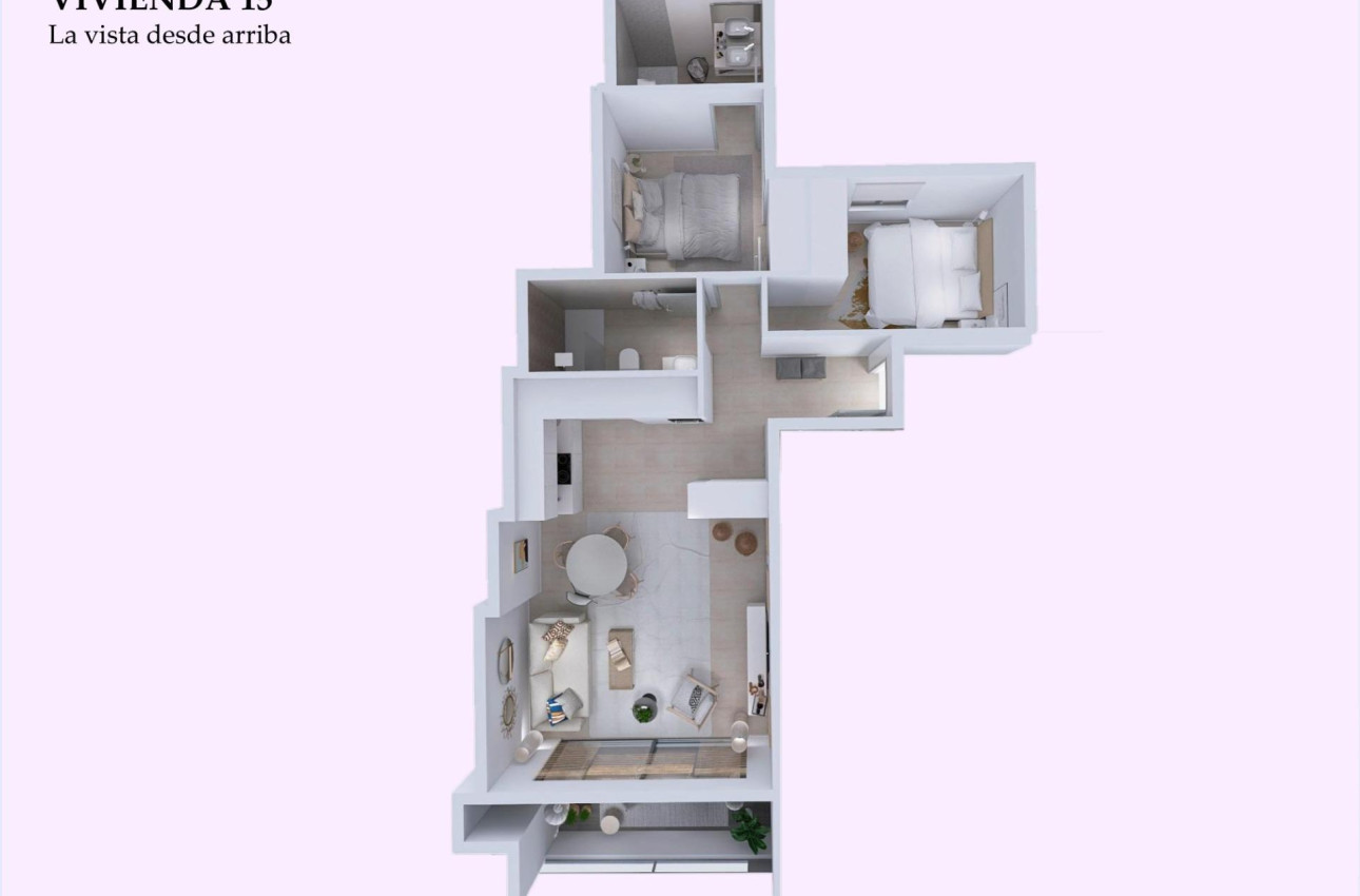 Short Term Rental - Penthouse -
Torrevieja - Playa del Cura