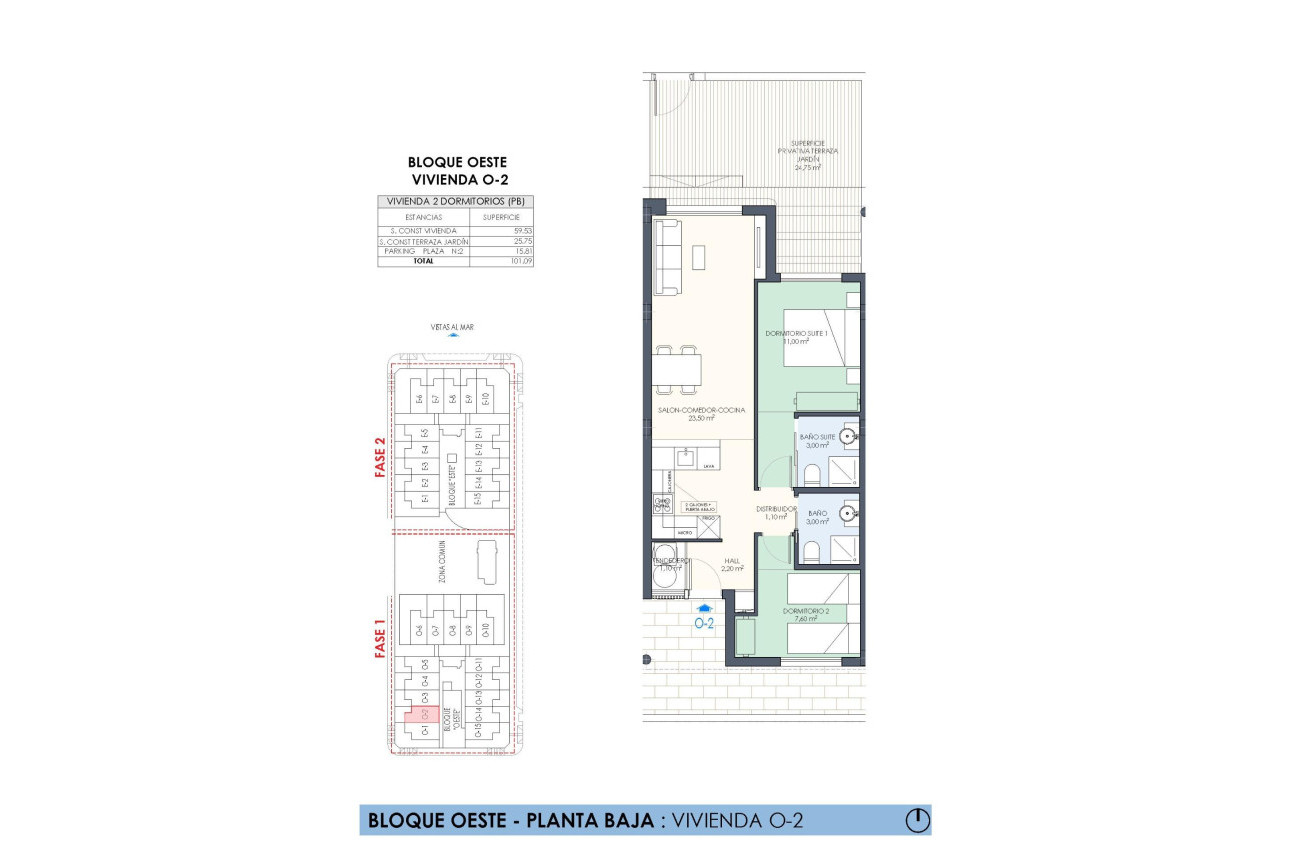 Alquiler a corto plazo - Bungalow -
Pilar de la Horadada - Playa de las Higuericas