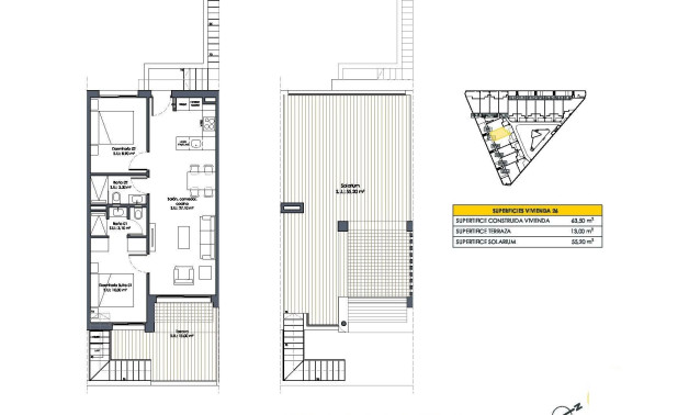Short Term Rental - Bungalow -
San Fulgencio - Pueblo