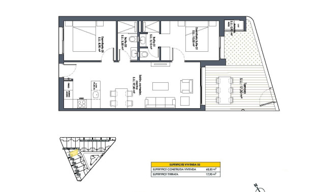Краткосрочная аренда - Бунгало -
San Fulgencio - Pueblo