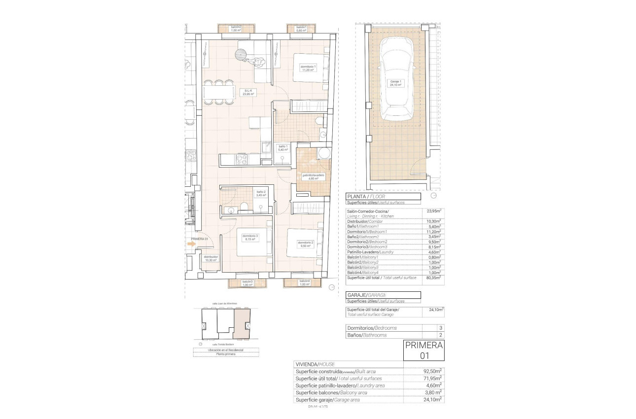 Short Term Rental - Apartment -
Hondón de las Nieves - Pueblo