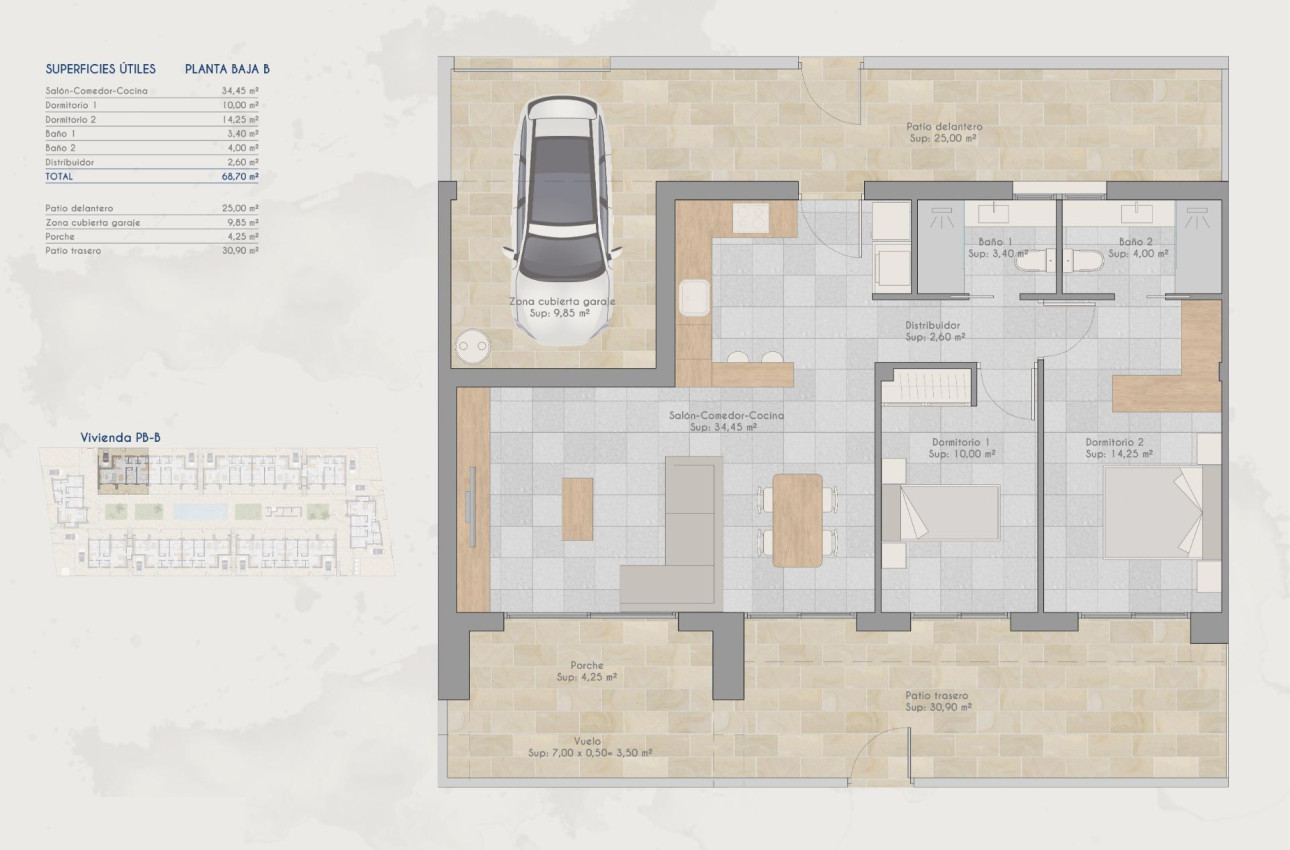 Short Term Rental - Bungalow -
Torre Pacheco - Torrepacheco