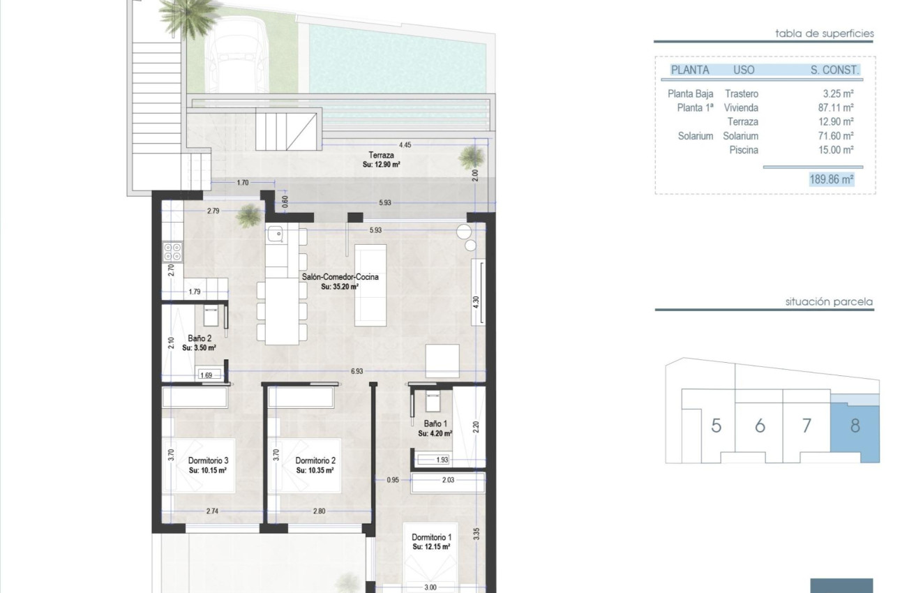Краткосрочная аренда - Бунгало -
San Pedro del Pinatar - Las Esperanzas