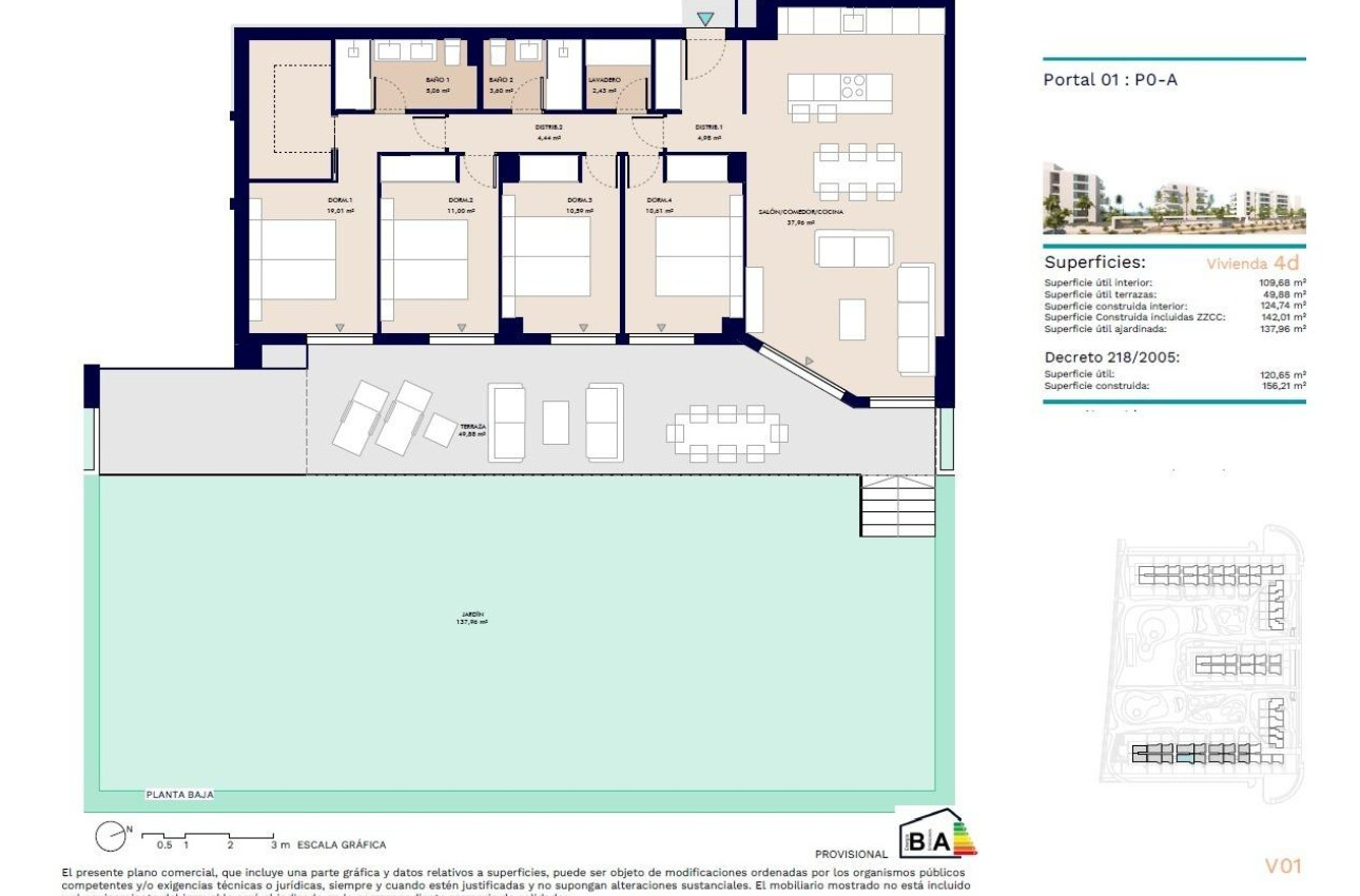 Short Term Rental - Ground floor apartment -
Almerimar