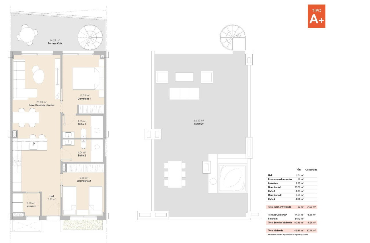 Краткосрочная аренда - Пентхаус -
La Nucía - Ciudad Deportiva