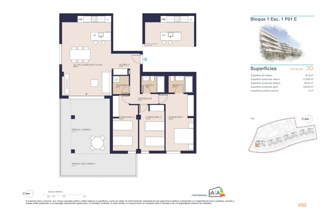 Short Term Rental - Apartment -
Denia - Playa de La Almadraba