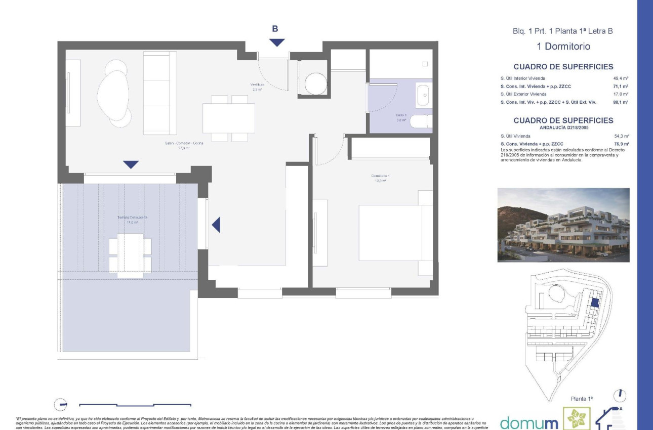 Alquiler a corto plazo - Apartment -
Pulpi - Aguilón Golf