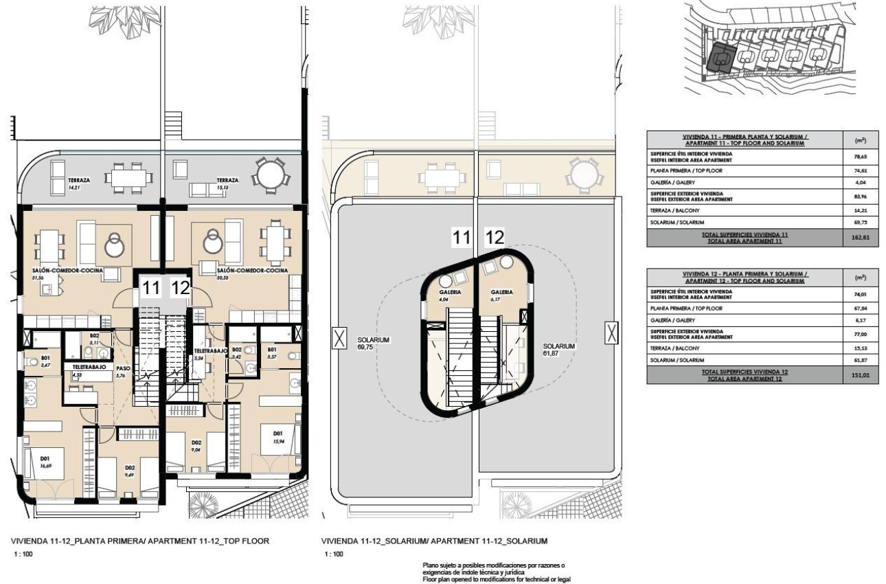 Краткосрочная аренда - Top Floor Bungalow -
Torrevieja - La Mata-La Manguilla