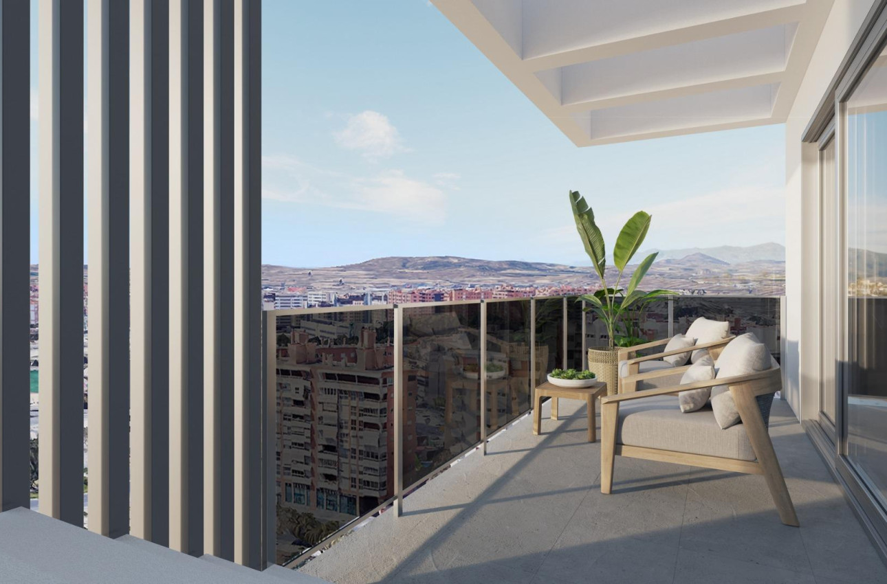 Short Term Rental - Penthouse -
Alicante - San Agustín-PAU 2